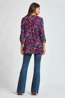 
              SALE Lizzy Midnight Garden Tunic Top
            