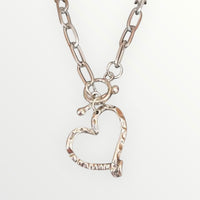 Closer to the Heart Chain Link Necklace