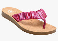 
              Corky’s Cool Off Fuchsia Crinkle Sandals
            