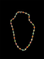 
              Dainty Flower Chain Necklace-
Delicate Floral Jewelry | Bella Grace
            