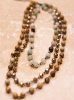 
              Lisa Jasper/Amazonite Necklace
            