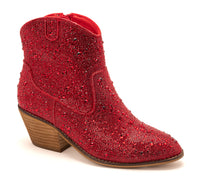 
              Corky’s Shine Bright Red Rhinestone Booties
            