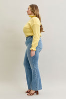 
              Judy Blue Mid Rise Bootcut Jeans
            