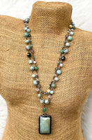 
              Lexi Necklace Amazonite
            