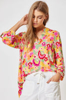 
              Lizzy Pink Multi Tunic Top
            