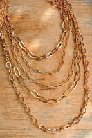 
              Syrah Chain Necklace-Gold
            