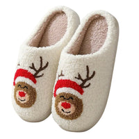 Reindeer Christmas Slippers