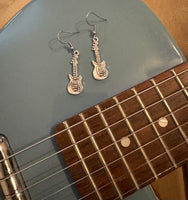 
              Old Time Rock n Roll Guitar Earrings
            