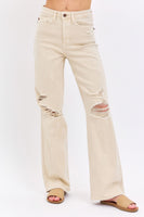 
              Judy Blue High Waist Destroyed 90’s Straight Jeans
            