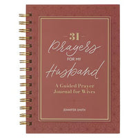 
              31 Prayers for My Husband Spiral Hardcover Prayer Journal for Wives
            