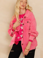 
              Foil Star Printed Sweater
            