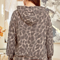 Leopard Print Hoodie