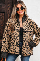 
              Cozy Fleece Leopard Print Jacket
            