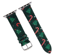 
              Christmas Leather Strap Watch Band
            