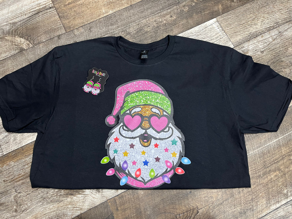 Pink Santa Tee