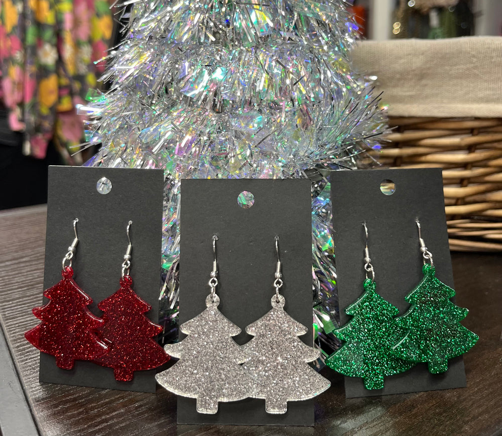 Christmas Tree Earrings
