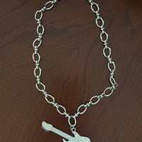 Rock Me Guitar Necklace