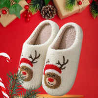 Reindeer Christmas Slippers