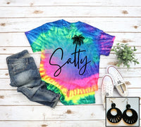 
              Salty Tie Dye Tee
            