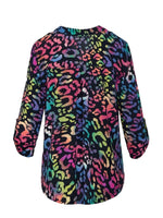 
              Lizzy Vibrant Leopard Top
            