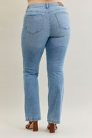 
              Judy Blue Mid Rise Bootcut Jeans
            