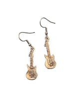 
              Old Time Rock n Roll Guitar Earrings
            