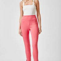 Magic High Waisted Skinny Capri-Strawberry