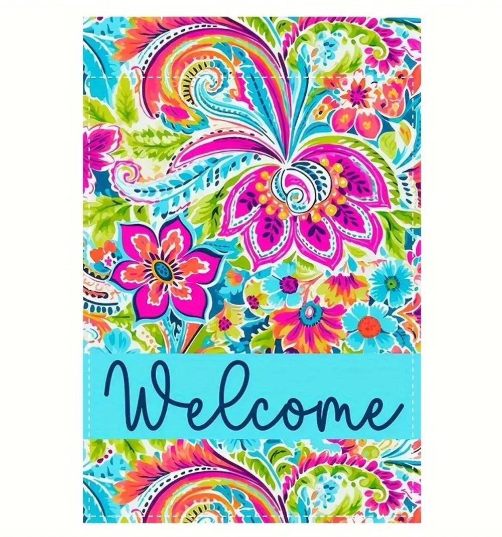 Welcome Garden Flag