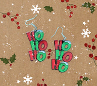 
              Ho Ho Ho Christmas Earrings
            