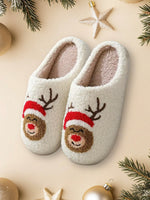 
              Reindeer Christmas Slippers
            