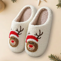 Reindeer Christmas Slippers