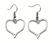 
              Hollow Heart Dangle Earrings Approximately
            