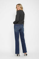 
              Judy Blue Tummy Control Classic Straight Jeans
            