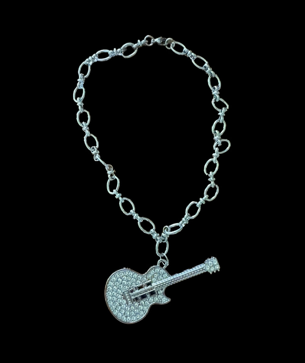 Guitar Man Necklace