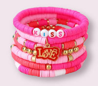 
              Kiss Valentine’s Bracelet Stack
            