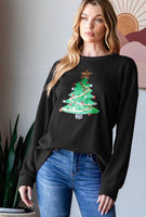 
              Oh Christmas Tree Sequin Top
            