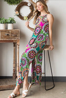 
              Medallion Print Maxi Dress – Boho Floral Long Dress for Women | Bella Grace
            