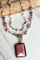 
              Lexi Necklace Mauve
            