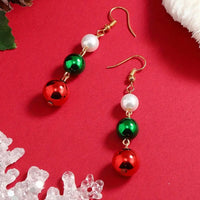 Christmas Beaded Earrings