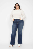 
              Judy Blue Tummy Control Classic Straight Jeans
            