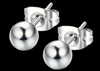 
              Essential Ball Stud Earrings-Silver
            