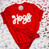 Hogs Chenille Tee