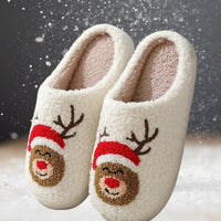 Reindeer Christmas Slippers