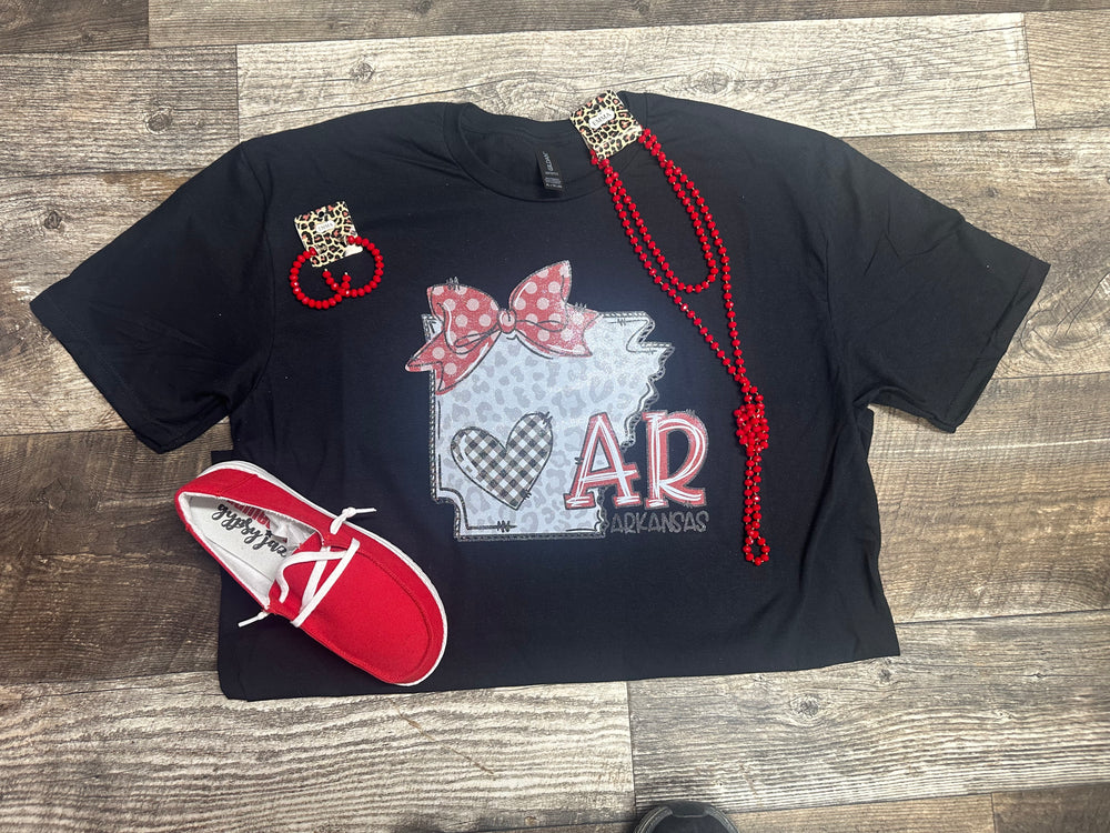 Put a Bow on It AR State Tee