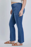 
              Cello Dark Wash Flared Jeggings
            
