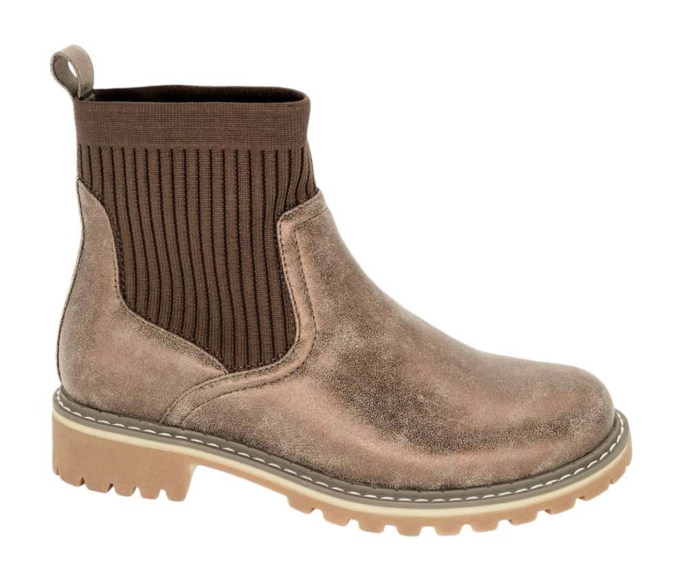 Corky’s Cabin Fever Boots-Washed Bronze Metallic