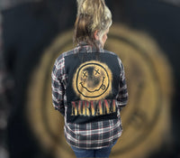 
              Retro Nirvana Flannel Overlay-Medium
            