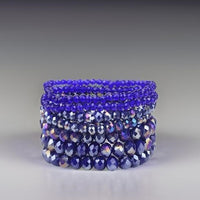 AB Royal Blue Bracelet Stack