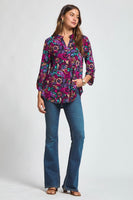 
              SALE Lizzy Midnight Garden Tunic Top
            