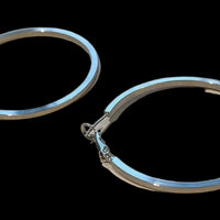 Essential Silver Hoop Earrings